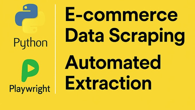 do ecommerce data mining and automated extraction