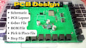 create circuit design, pcb design,pcb layout in altium easyeda eaglecad