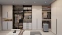 design walk in closet, wardrobe, and custom cabinetry