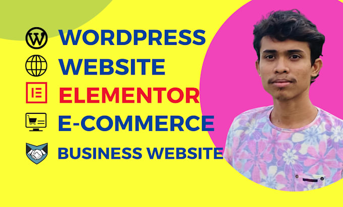 customize ecommerce website, responsive website, using elementor pro