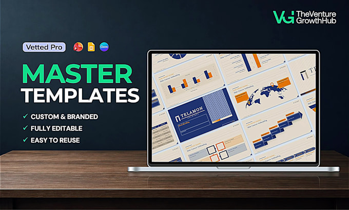 create your master template in power point