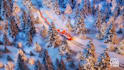 make this snow train happy merry christmas video