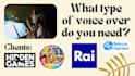 record a professional italian female voice over