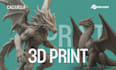 sculpt high quality 3d models, characters, and statues for 3d printing rendering