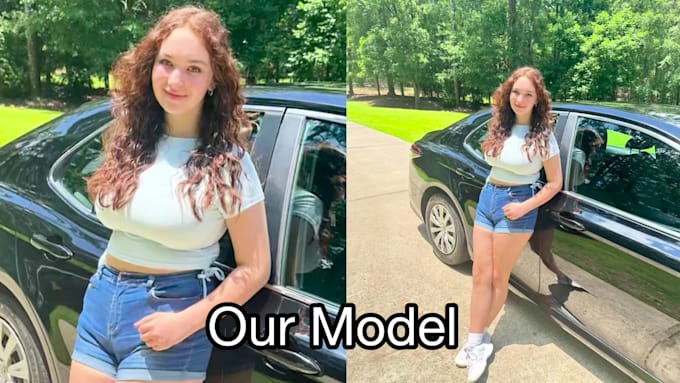 film and edit an amazon product lifestyle video with model