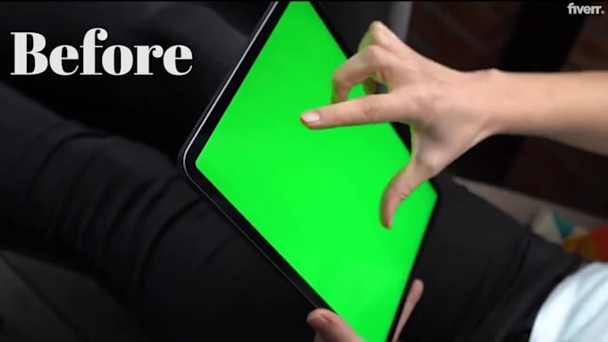 do professional screen replacement wire removal vfx cleanup