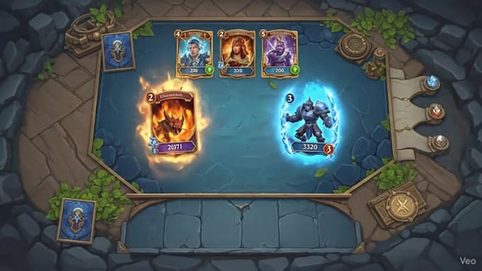 develop addictive multiplayer tcg ccg card game  board game deck builder unity