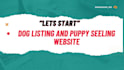 create dog and puppy selling website for your business