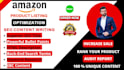 write amazon product listing description, SEO amazon listing optimization, fba