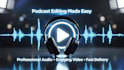 edit your podcast reels and podcast full episodes