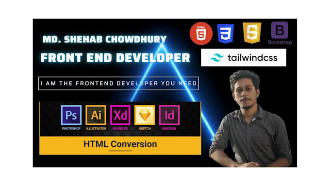 Be your front end web developer by Dev_shehab | Fiverr