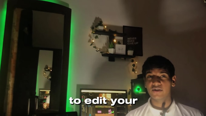 edit a professional video for you
