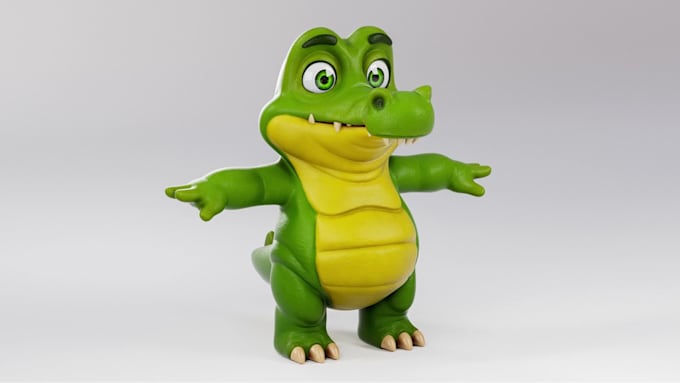 model 3d stylized characters for games