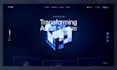 develop 3d interactive website animated webflow website with gsap three js webgl
