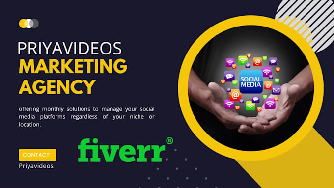be your social media content manager
