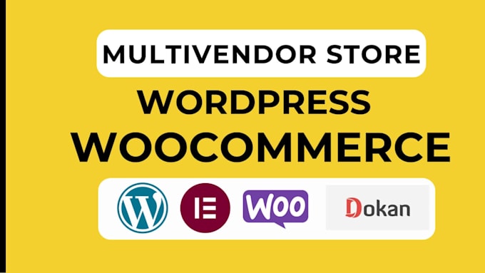 build wordpress woocommerce multivendor website with elementor