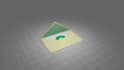 create an animated postcard with a 3d envelope and a message