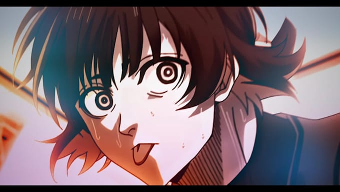 do epic anime amv edit or anime intro, tik tok edit