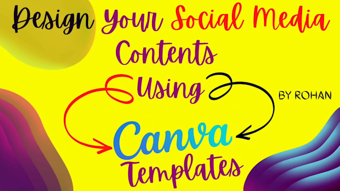 Design social media templates in canva by Rohanvinod400 | Fiverr