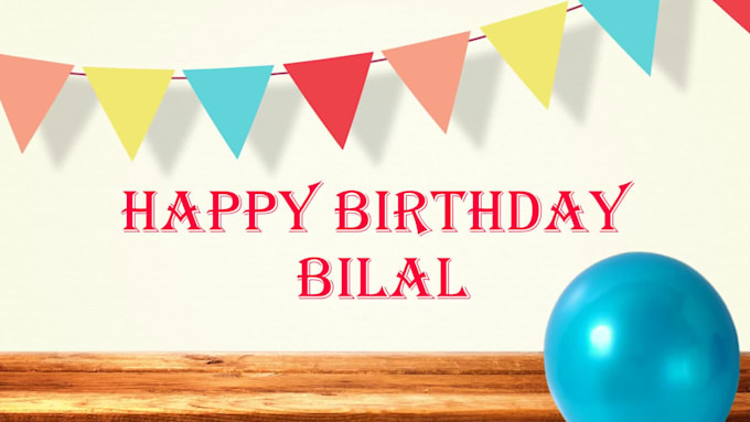 make birthday videos with name song