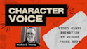 record a character voice over