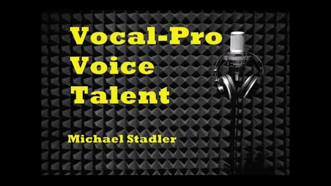 professionally voice your audiobook