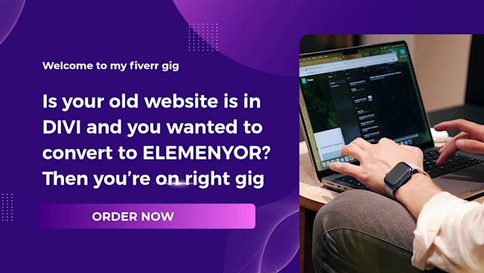 redesign wordpress website from divi to elementor, divi to elementor migration