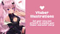 draw your vtuber artwork or lore illustration