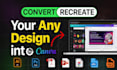 recreate, ai, indesign,figma to editable canva templates in 24 hrs