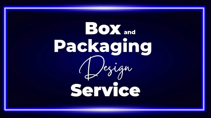 design custom box and packaging design