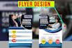 design unique flyer or postcard