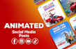 animated facebook posts and animated banner ads