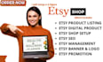 etsy digital products, etsy store setup, etsy SEO etsy digital product, etsy