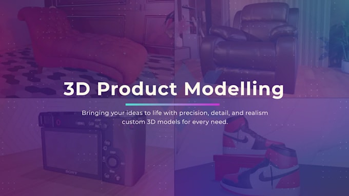 provide custom 3d product design, modeling, and rendering
