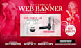 design awesome website banners, banner ads, google ads
