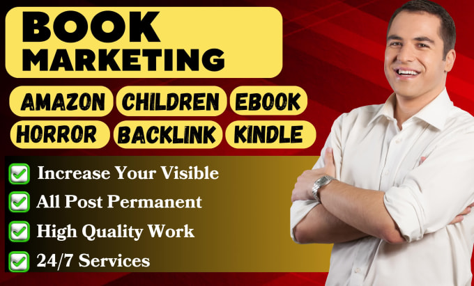 I will do book marketing organically
