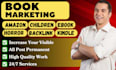 do organic book marketing to increase visibility and reach