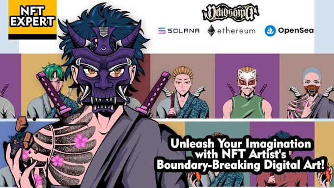 draw unique nft art for your 1k, 2k, 5k, 10k collection