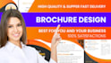 design a poster, flyer, bifold, trifold, brochure or leaflet