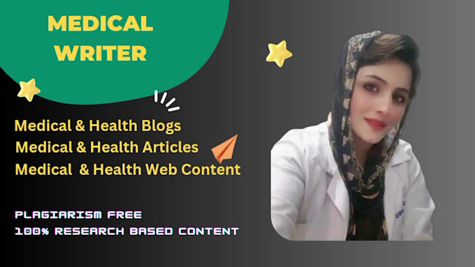 be your expert medical content writer