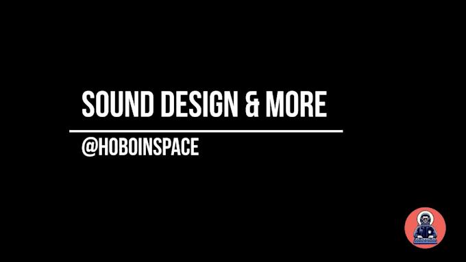 create unique sound design, foley, effects and more