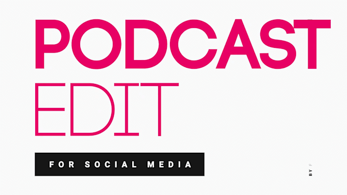 edit podcast video and audio