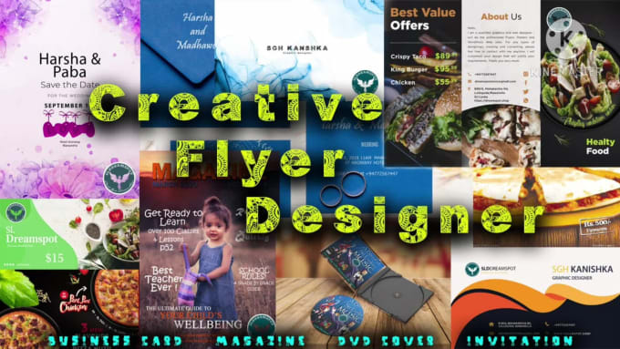 Design Unique Flyer Poster And Business Card By Sldreamspot Fiverr