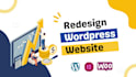 do a wordpress refresh, expert redesign for your website