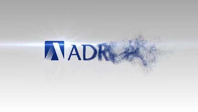 create you a clean, particle logo animation