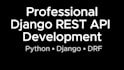 build django rest API backend with django drf and postgresql