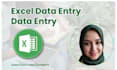 do data entry, excel data entry, convert PDF to excel