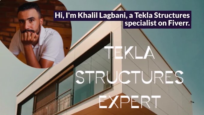 do professional tekla structures structural design and steel, concrete detailing
