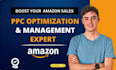 setup and optimize your amazon fba PPC campaigns, ads