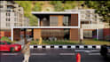 do 3d model house exterior, interior design realistic render